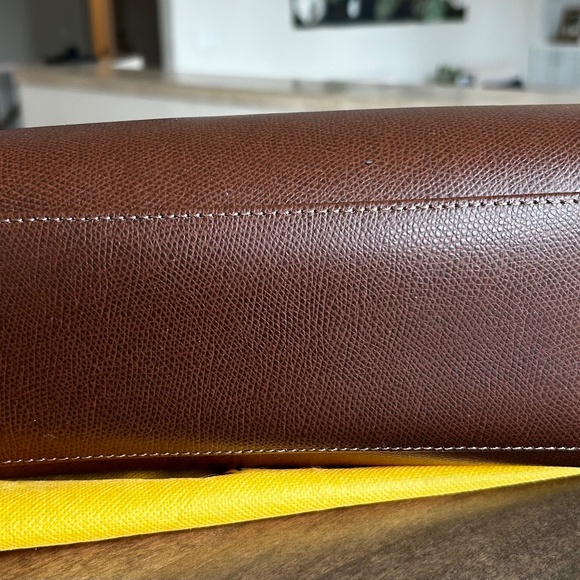 VALENTINO Kiki Palmellato Italian Leather Cross body in Carob - Picture 4 of 5